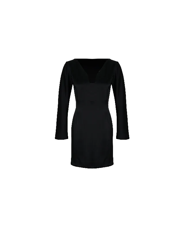 THELMA MINI DRESS BLACK