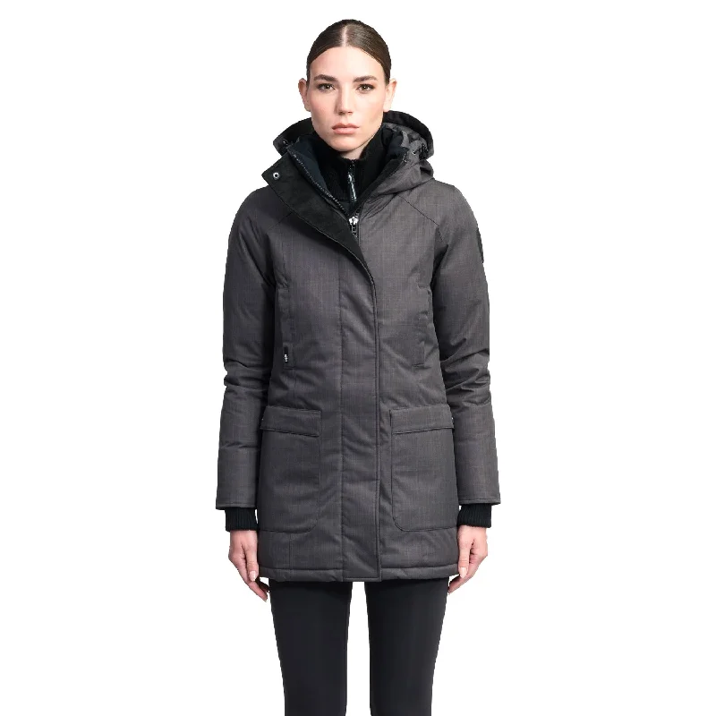 Carla Furless Women's Parka Steel Grey